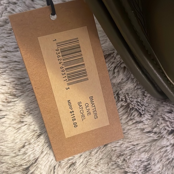 NWT Steve Madden army green purse - Picture 5 of 6